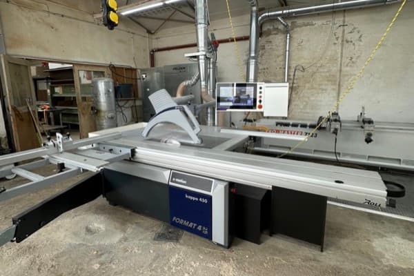 Format 4 Kappa 450 Formatsäge mit digitalem Display