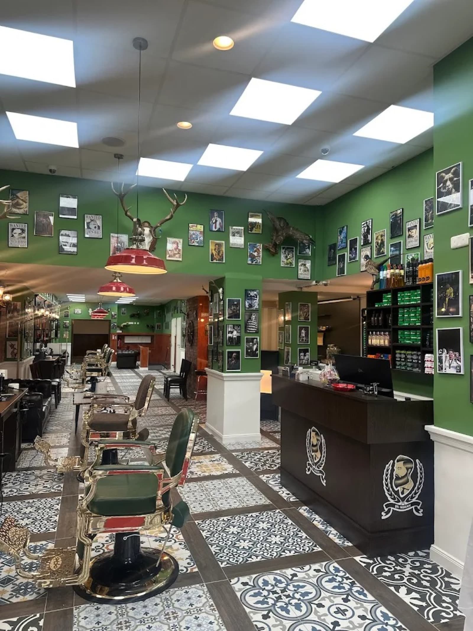 Moderner Barbershop – Detailansicht
