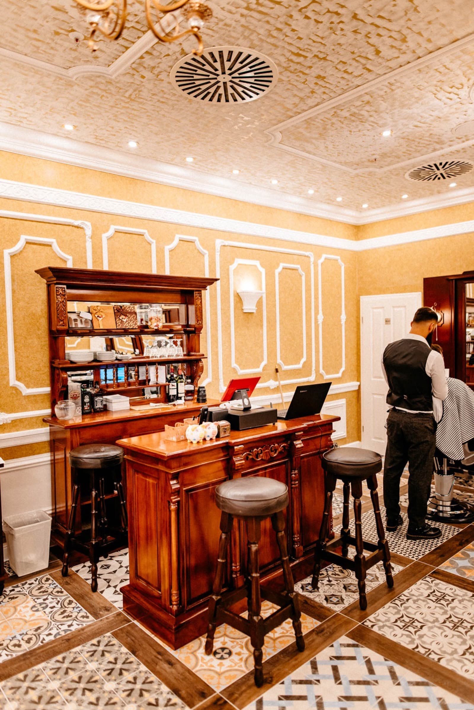 Barbershop Einrichtung – Detailansicht